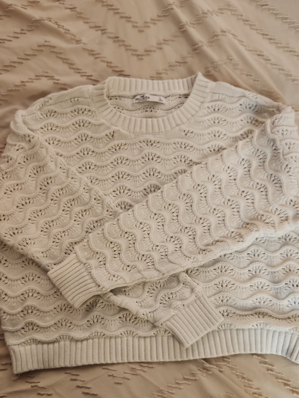 Hollister Crop Knit Sweater